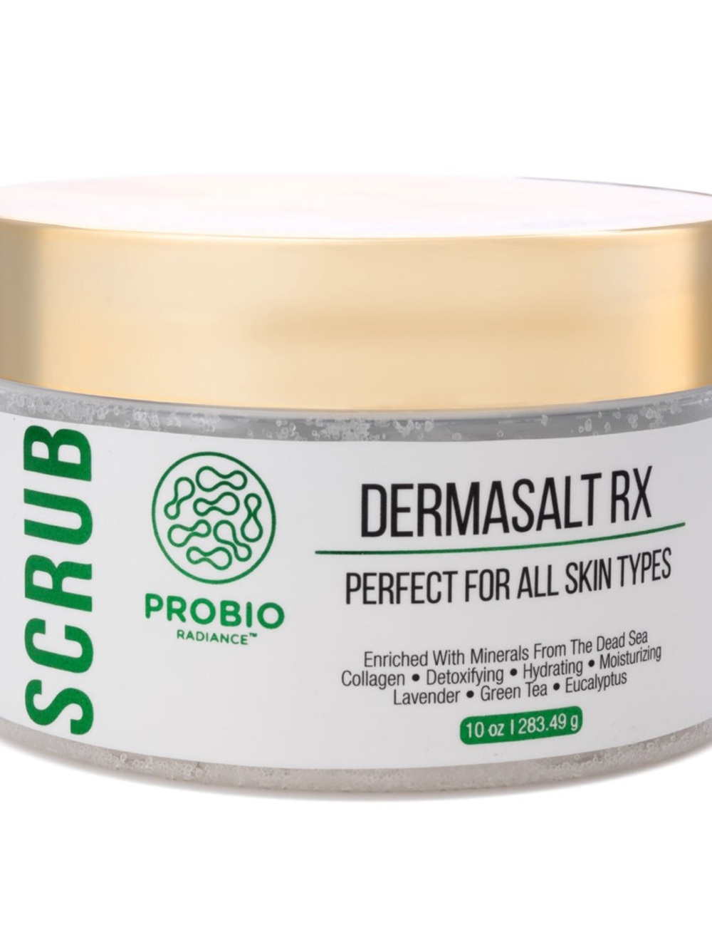 Probio Dermasalt RX Exfoliating Scrub - White